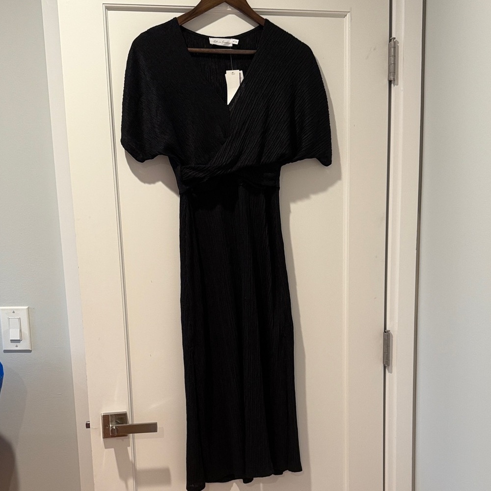 All in Favor Black Dress